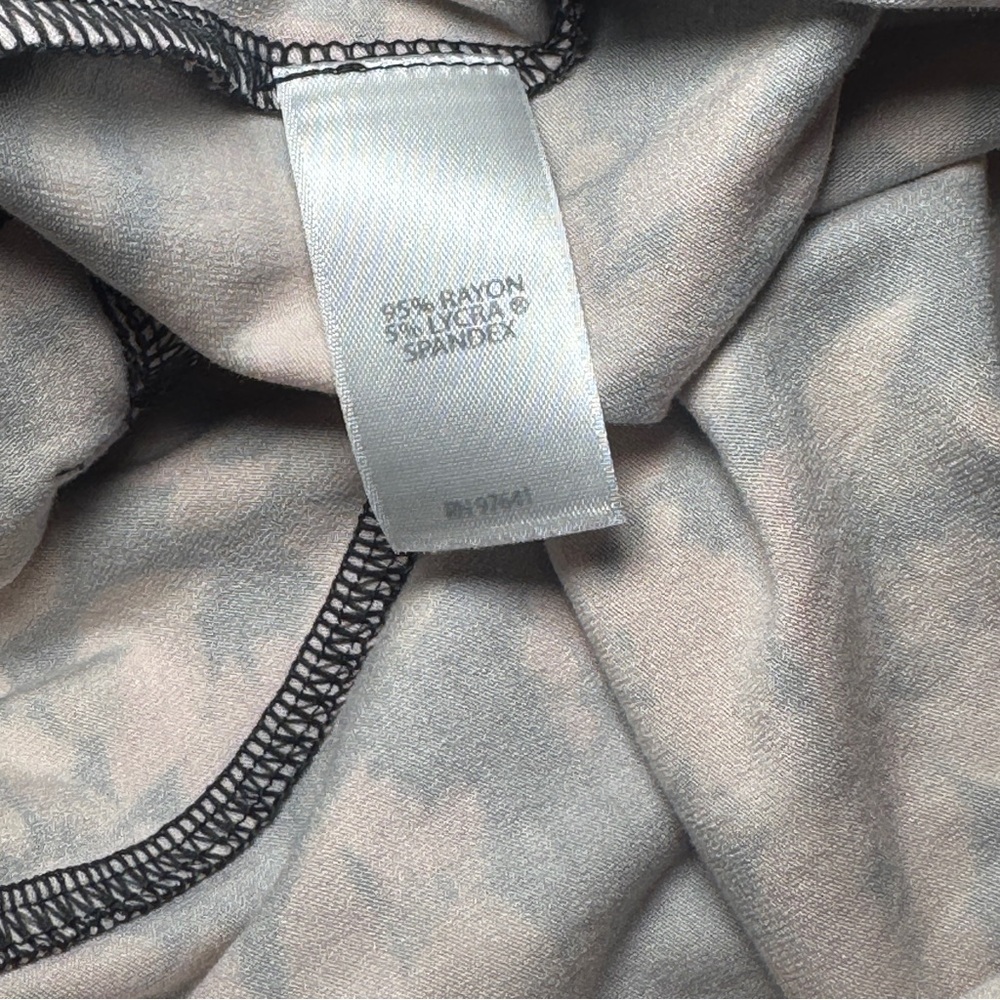 J. Jill | Wherever Collection Women’s Petite Pink and Black Floral Dress Size LP - Picture 5 of 7